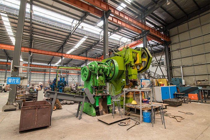 随州网架配件-锥头加工车间